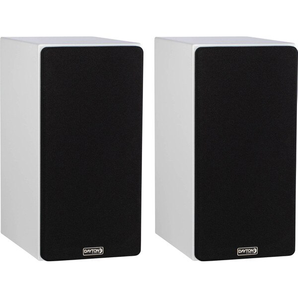Main product image for Dayton Audio OPAL1 Bookshelf Speaker Pair Gloss White300-4601